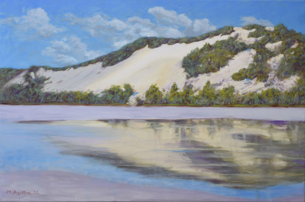 Yellow Patch 51x76cm Sold